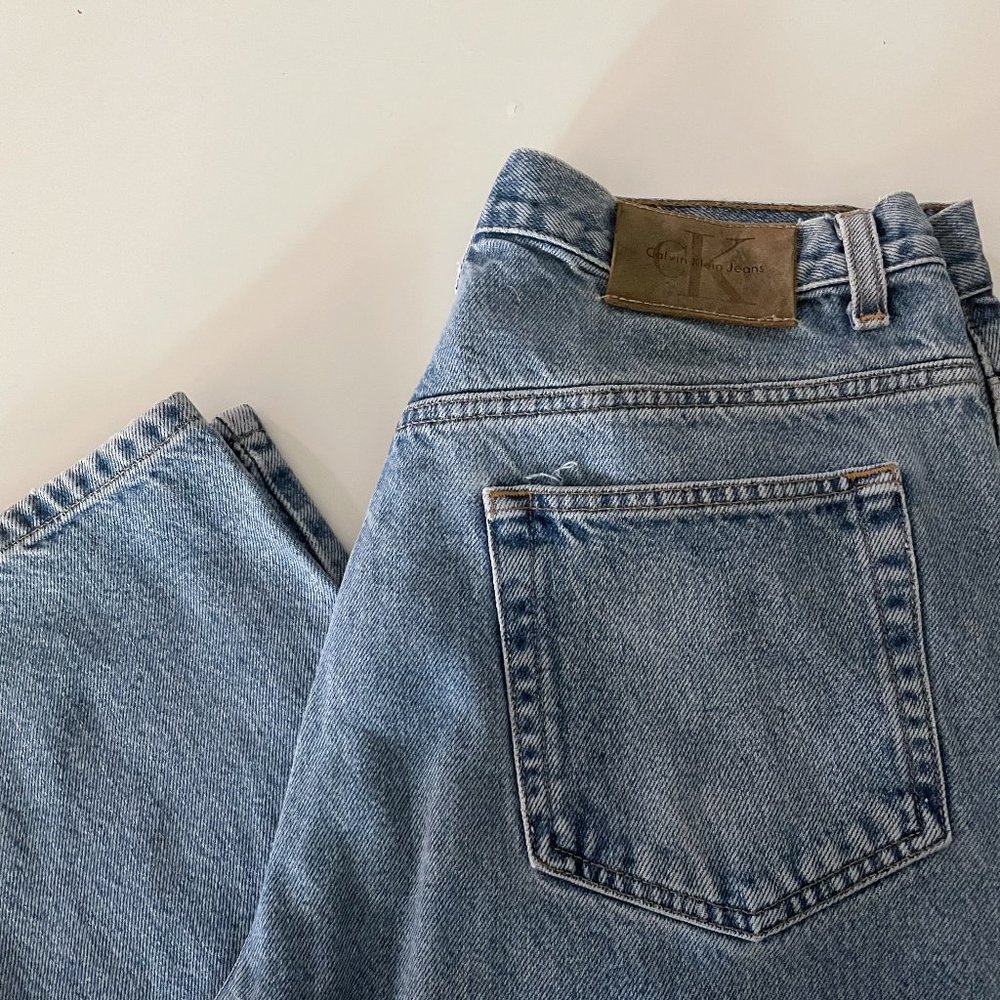 Vintage 90s High Waisted Calvin Klein Mom Jeans